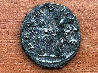 Roman Empire - Trajan Decius 249 - 251 Ad Silver Antoninianus Ancient Roman Coin