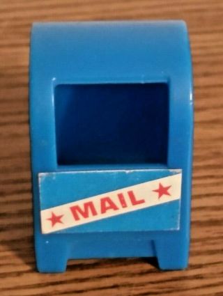 Vintage Fisher Price Sesame Street Little People Mail Box