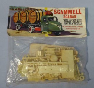 Vintage Airfix Hho00 Gauge Pack Scammell Scarab Pattern No.  20