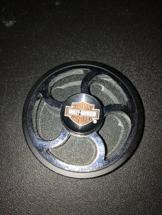 Harley Davidson Metal Color Fidget Hand Spinner Toy Hand Desk Steel Wheel