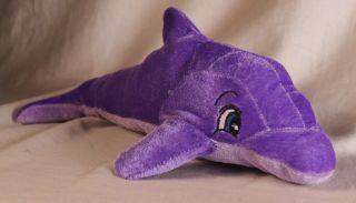 Purple Dolphin Plush Toy