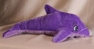 Purple Dolphin Plush Toy 2