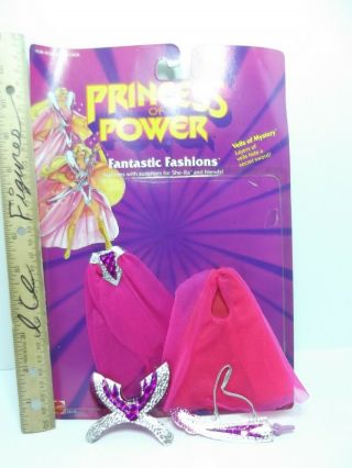 Vintage She - Ra Princess Of Power Fantastic Fashions Viels Mystery Complete Card