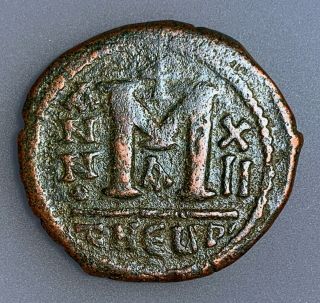 Maurice Tiberius 582 - 602 Ad Follis Avf