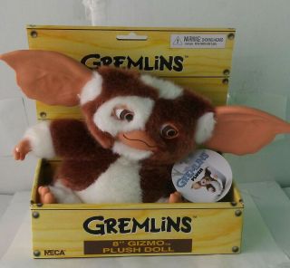 Neca Exclusive Gremlins 6 " Gizmo Plush Doll