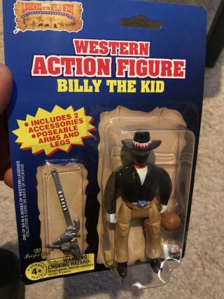 1991 Billy The Kid 5 " Imperial Action Figure Legends Of The Wild West