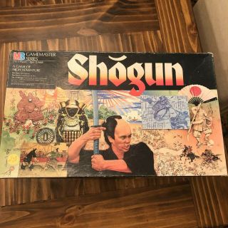 Vintage 1986 Shogun Milton Bradley Gamester Series Board Game Complete