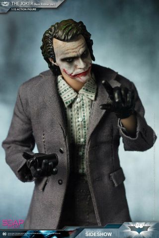 Joker Batman Dark Knight Soap Studio 1/12 Scale Figure 6  Bank Robber Version