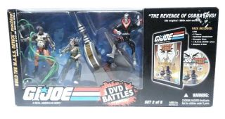 Gi Joe Dvd Battles Set 2 Of 5 “the Revenge Of Cobra” Box 2008