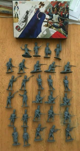 Vintage Airfix 1/32 Waterloo French Grenadiers Of The Imperial Guard -
