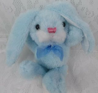 Dan Dee Decorate Your Basket Bunny Rabbit Blue 10 " Plush Stuffed Animal Easter