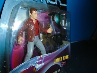 1998 Playmates Star Trek Warp Factor Series 5 " James Kirk Figure
