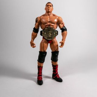 Wwe Mattel Elite Hall Of Champions Batista Evolution Red Target Exclusive