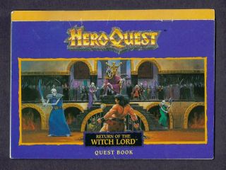Return of the Witch Lord,  Milton Bradley,  HeroQuest,  Hero Quest,  MegaExtras 2