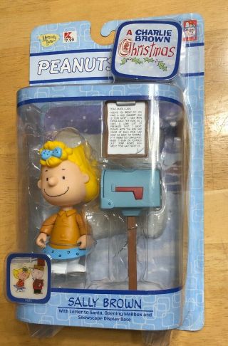 Sally Peanuts Charlie Brown Christmas Figure Santa Letter Mailbox Kmart 2003