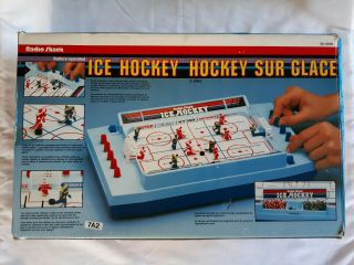 Vintage Radio Shack Electronic Tabletop Ice Hockey Game Battery - Operated 2