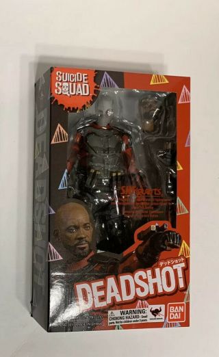 Bandai S.  H.  Figuarts Deadshot From Suicide Squad - In Us - 100 Legit Will Smith