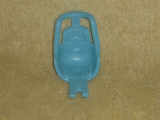 Fisher Price Loving Family Dollhouse Blue Baby Bike Bicycle Seat Chair