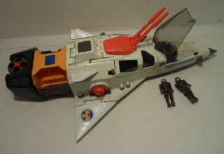 Vintage Coleco Starcom Us Space Force Starmax Bomber Jet Fighter 1986,  As - Is