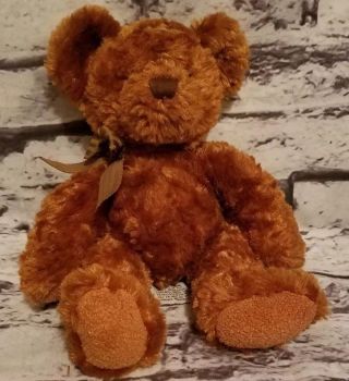Russ Harvest Moon Brown Teddy Bear Plush 11 " Stuffed Animal