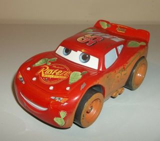 Fisher Price Shake N Go Cars - Disney Pixar Lightning Mcqueen Mud Racer -