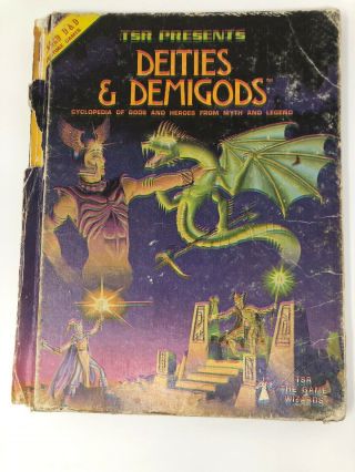 Deities & Demigods 144 Cthulhu And Melnibonean Tsr 2013 Dungeons Dragons Ad&d