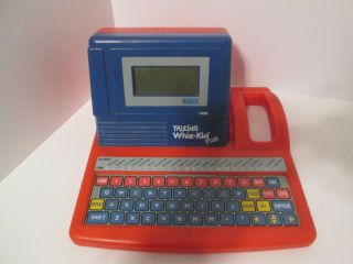 Vintage Vtech Talking Whiz Kid Plus Educational Learning Toy Red