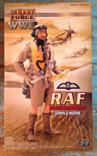 Blue Box Toys Elite Force Wwii Raf Flight Lieutenant " Donald Moore "