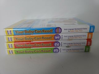 Your Baby Can Read Kit Early Language Development Dvd Book Cards Incomplete Set