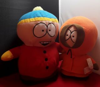 2008 Nanco South Park Plush - Cartman & Kenny Mccormick