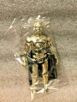 Vintage 1982 Kenner Star Wars C - 3po Action Figure W/ Removable Limbs In Bag