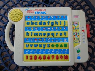 Vtech Little Smart Alphabet Desk Vintage Talking Education Toy Game Toy 1992 Abc
