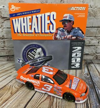 Action 1997 Wheaties 3 Dale Earnhardt Race Car Bank 1/24 Scale 1 Of 9900