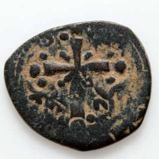 Byzantine Coin Ae Nicephorus Iii,  Class I Anonymous Follis.  1078 - 1081 Ad