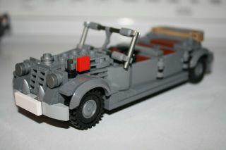 Lego Brickmania Designed Custom Wwii German Staff Car