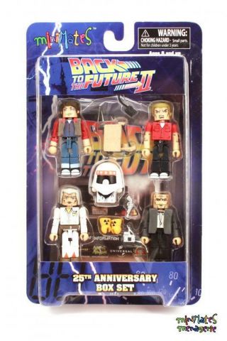 Back To The Future Minimates 25th Anniversary Box Set