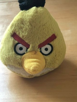 Yellow Angry Birds Plush Toy
