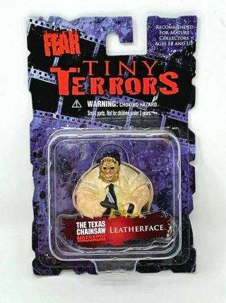 Mezco Toys - Cinema Of Fear Tiny Terrors - Texas Chainsaw Massacre Leatherface