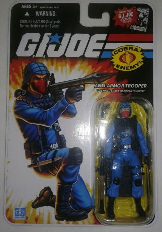 Gi Joe Cobra Anti - Armor Bazooka Trooper