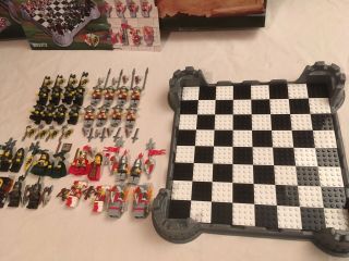 Lego Kingdoms Chess Set 853373 - Nearly,  Complete