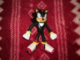 Toy Island 2.  5” Sonic X Shadow The Hedgehog Bendable Sonic Figure Toy Doll Sega