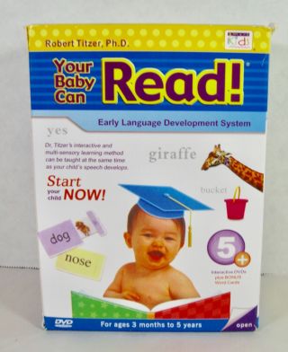 Your Baby Can Read Early Language Interactive Development System 5 Dvd 