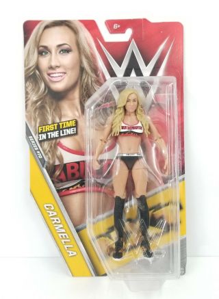 Wwe Nxt Diva Carmella First Time In The Line Series 70 Action Figure