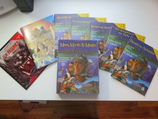 Man,  Myth & Magic - Box Set Plus All Adventure Supplements Released For The Game