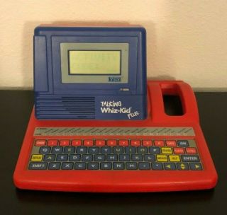 Vtech Talking Whiz Kid Plus Learning System 1991 Vintage -,  Great