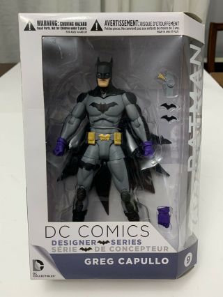 Batman Dc Comics Designer Series 7” Batman Zero Year Figure