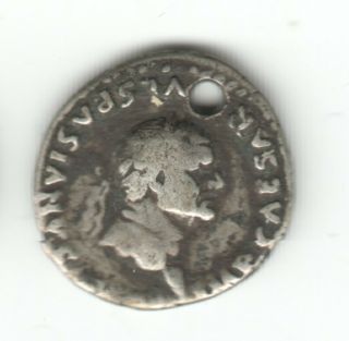 Vespasian Denarius Roman Silver Coin Starts £1 Inverted Lettering ?