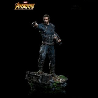 Iron Studios Captain America Marvel Avengers Infinity War Bds Art Scale 1/10 Toy