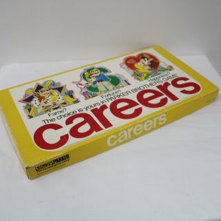 Vintage Careers Board Game 1976 Complete With Rule Book 405