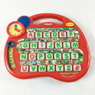 Vtech Alphabet Town Touch And Discover Learning Letters Phonics Toy Development